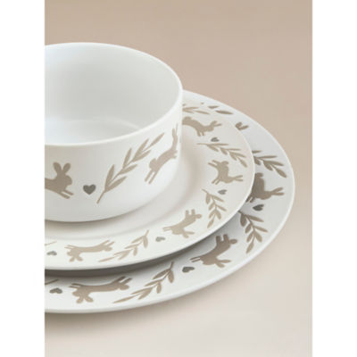 White Bunny Dinner Set 12 Piece thumbnail 7