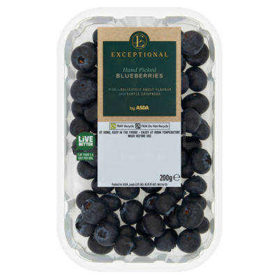 Exceptional by  Hand Picked Blueberries 200g