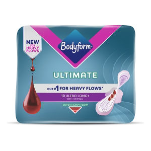 Ultimate Ultra Long Sanitary Towels Wings 10 pack thumbnail 2