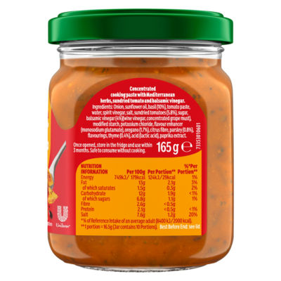 Sundried Tomato & Herbs Cooking Paste 165 g thumbnail 3
