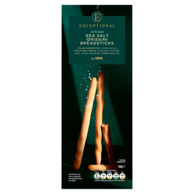 Exceptional by Artisan Sea Salt Grissini Breadsticks 120g