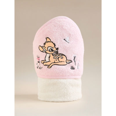 Disney Pink Bambi Cotton Hooded Towel