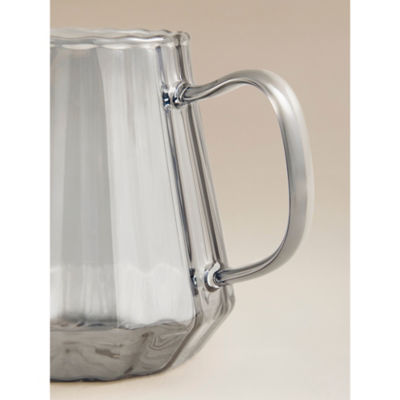 Grey Angular Smoked Tea Mug thumbnail 3