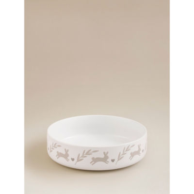 White Bunny Pasta Bowl thumbnail 3