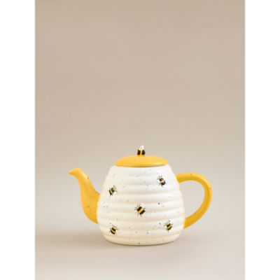 White Bee Teapot thumbnail 2