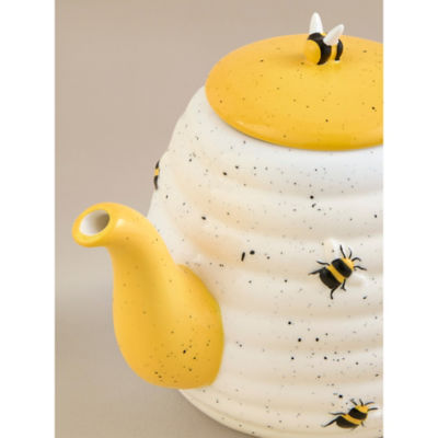 White Bee Teapot thumbnail 4