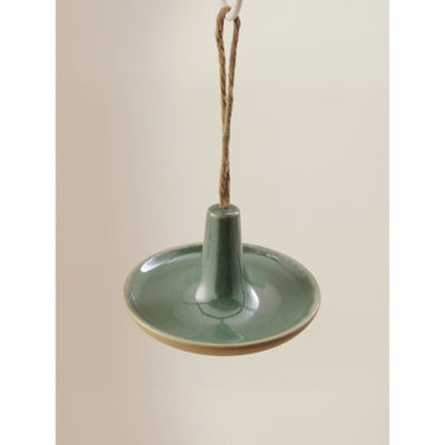 Green Hanging Bird Feeder thumbnail 3