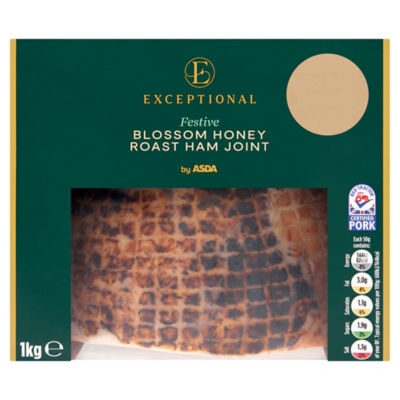 Festive Blossom Honey Roast Ham Joint 1kg