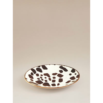White Cow Print Dinner Set 12 Piece thumbnail 4