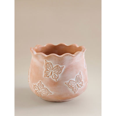 Terracotta Butterfly Planter thumbnail 2