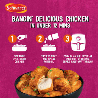 Air-Fry Bangin' Chicken Seasoning 120g thumbnail 3