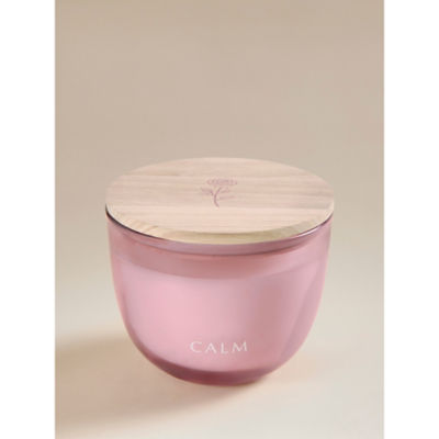 Wellness Calm Wooden Lid Candle