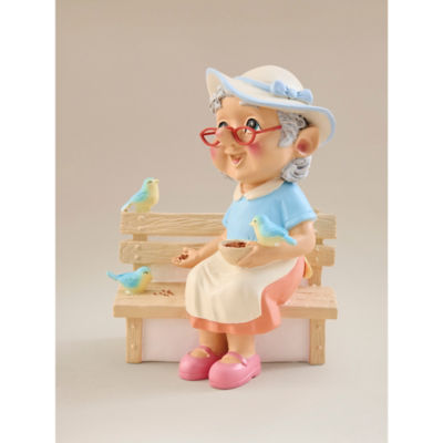 Grandma Bench Gnome