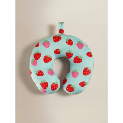Pink Strawberry Travel Pillow thumbnail 3