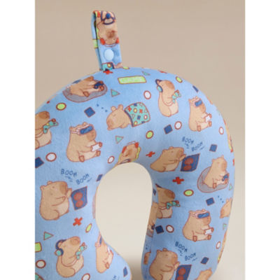 Blue Capybara Travel Pillow thumbnail 4