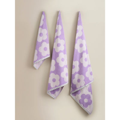 Lilac Flower Cotton Hand Towel 50x90 thumbnail 2