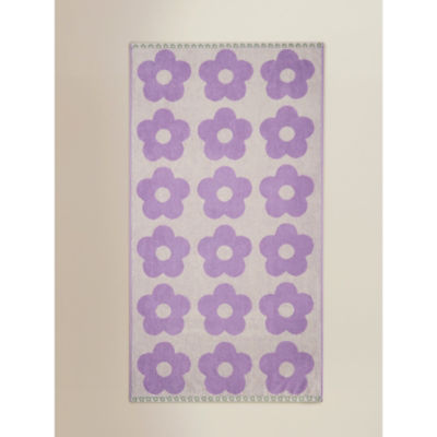 Lilac Flower Cotton Hand Towel 50x90 thumbnail 5