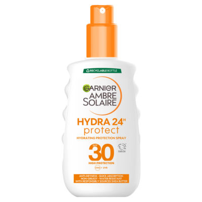 Ambre Solaire Hydra 24H Protect SPF30 Sun Cream Spray 150ml