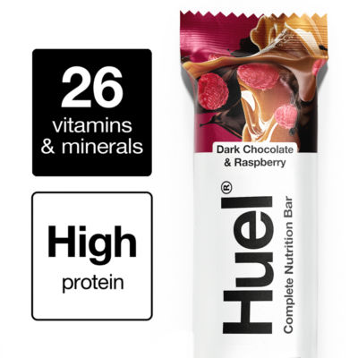 Dark Chocolate & Raspberry Complete Nutrition Bar 55g