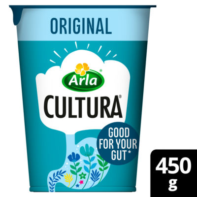 Cultura Original Gut Health Yogurt with Fibre 450g