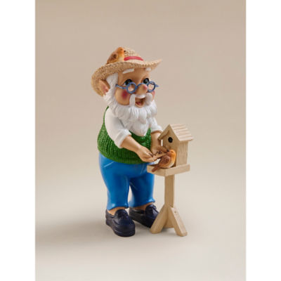 Grandad Bird Feeding Gnome thumbnail 3