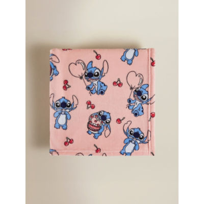 Disney Stitch Cake Pink Super Soft Throw 120x150