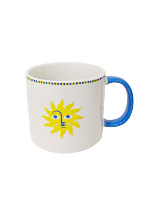 Embossed Sun Mug