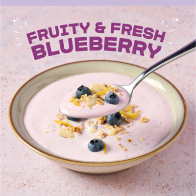 Cultura Blueberry Gut Health Yogurt with Fibre 450g thumbnail 4