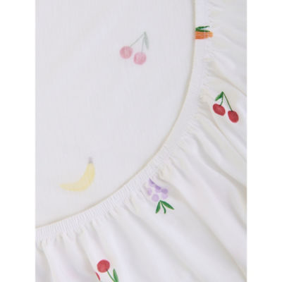 Mixed Fruit Cotton Jersey Cot Bed Fitted Sheets - Set of 2 thumbnail 3