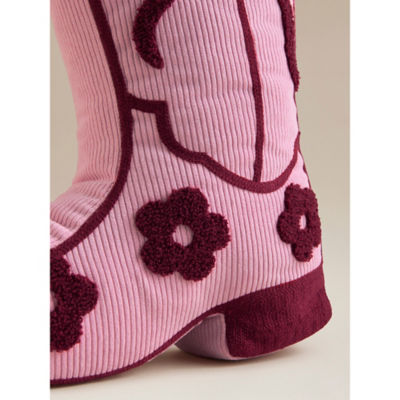 Pink Cowboy Boot-Shaped Cushion 40x30 thumbnail 5