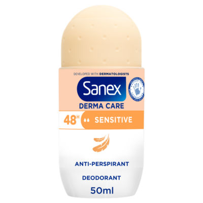 Derma Care Sensitive 48h Antiperspirant Roll-On Deodorant 50ml thumbnail 2