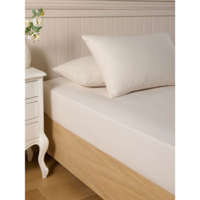 Stacey Solomon Natural Stripe Cotton Pillowcase Pair thumbnail 2