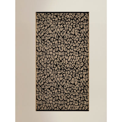 Beige Leopard Cotton Hand Towel thumbnail 6