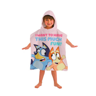 Bluey 'Hearts' Poncho
