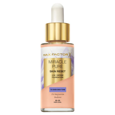 Miracle Pure Skin Reset Serum Foundation 20-35 Fair Cool 30ml thumbnail 2