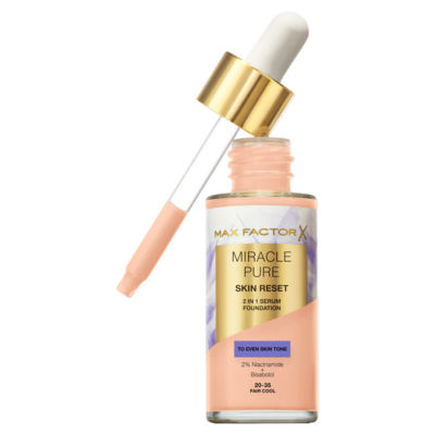 Miracle Pure Skin Reset Serum Foundation 20-35 Fair Cool 30ml thumbnail 3