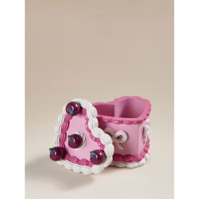 Pink Heart Cake Lidded Pot thumbnail 3