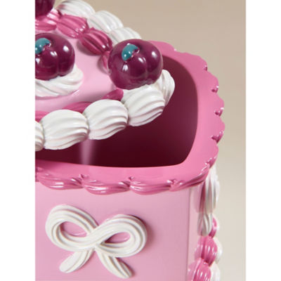 Pink Heart Cake Lidded Pot thumbnail 4