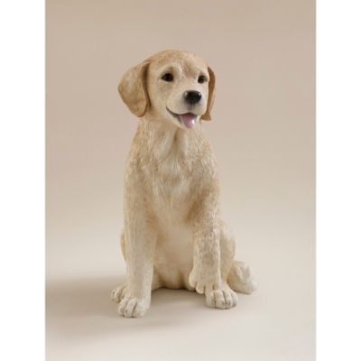 Natural Dog Garden Ornament thumbnail 2
