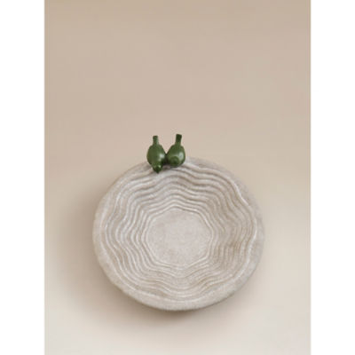 Grey Stone Effect Bird Bath thumbnail 3