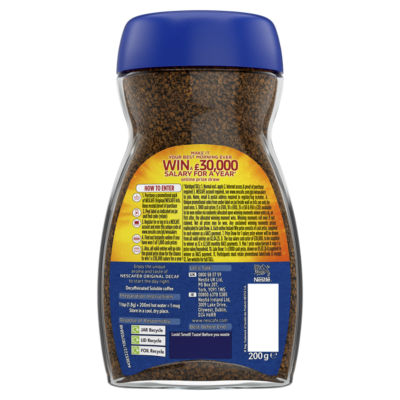 Original Decaf Instant Coffee 190g thumbnail 3