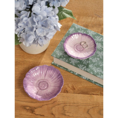 Stacey Solomon Purple Flower Trinkets – Set of 2
