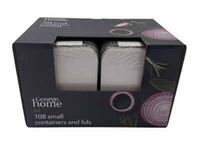 Foil Containers With Lids 108Pk
