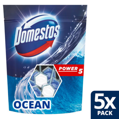 Power 5 Lime Toilet Rim Blocks 5x 50 g