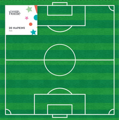 Football Pitch Napkins 20pk