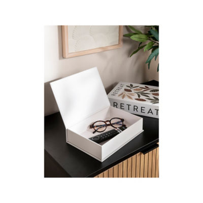 Green & White Reflection Storage Books - Set of 2 thumbnail 6