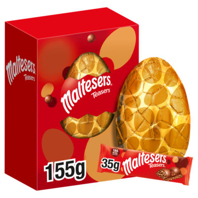 Teasers Milk Chocolate Large Easter Egg 155g thumbnail 2