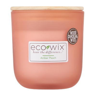 Ecowix Amber Peach Small Candle thumbnail 2