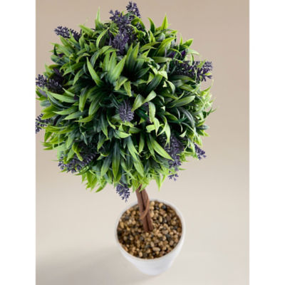 Topiary Potted Lavender Tree thumbnail 3