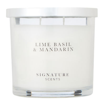 Signature Scents Lime Basil & Mandarin Candle